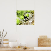 men's tennis player "Match Point" ポスター (キッチン)