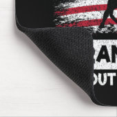 Mens Thatは私の孫でありますアメリカのフットバル マウスパッド (コーナー)