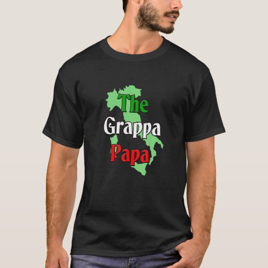 Mens The Grappa Papa Tシャツ (正面)