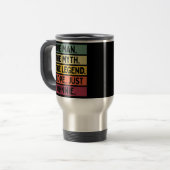 Mens The Man The Myth The Legend NOPE Just トラベルマグ (正面左)