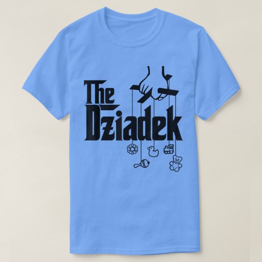 Mens The Ziadek Polish祖父ベビーシャワー Tシャツ (デザイン正面)