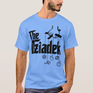 Mens The Ziadek Polish祖父ベビーシャワー Tシャツ