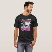 Mens This Prince Wears Flippers Diver Scuba Diver  Tシャツ (正面フル)