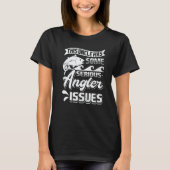 Mens This Uncle Has Some Serious Angler Issues Ang Tシャツ (正面)