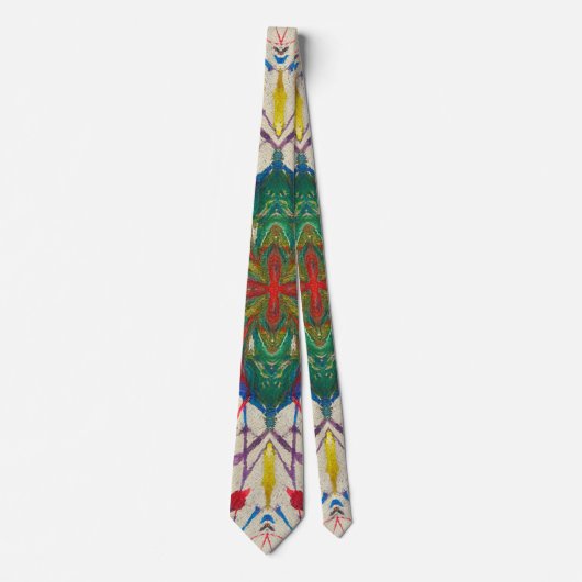 Men's tie, classy tie, colorful tie, designer tie ネクタイ (正面)