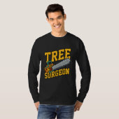 Mens Tree Surgeon Working Crafting Handyman Mechan Tシャツ (正面フル)