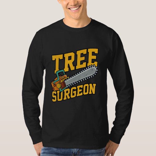 Mens Tree Surgeon Working Crafting Handyman Mechan Tシャツ (正面)