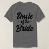 Mens Uncle of the Bride  Distressed  Tシャツ (デザイン正面)