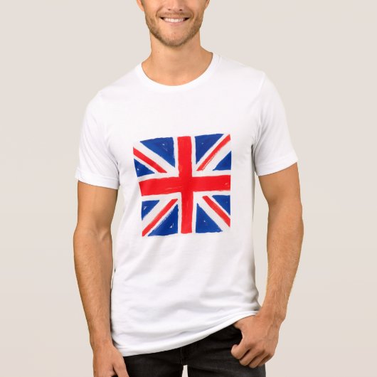 Men's union jack t shirt トライブレンドＴシャツ (正面)