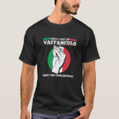 Mens Vaffanculoのどの部分が私を理解していない Tシャツ (正面)