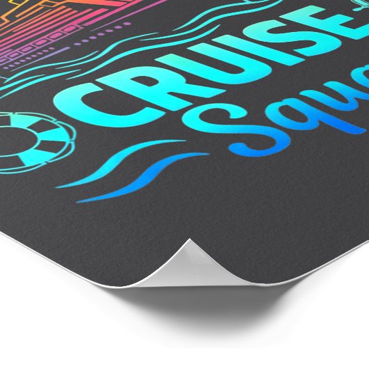 Mens Valentines Day Cruise Squad 2026 Vacation Tra ポスター (角)