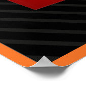 Mens Victory Runnerポスター24"x36" ポスター (角)