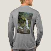 mens waterfall hunter T-shirt camo  トライブレンドＴシャツ (背面)