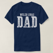 Mens Welsh Corgi Dad871 Tシャツ (デザイン正面)