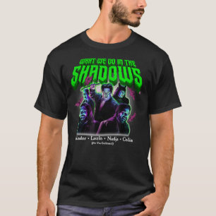 Mens What What In the Shadows Group Photo Poster Tシャツ
