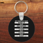 Men's Women's Graphic Tees - Funny Quotes Graphic  キーホルダー (正面)