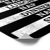 Men's Women's Graphic Tees - Funny Quotes Graphic  ポスター (角)