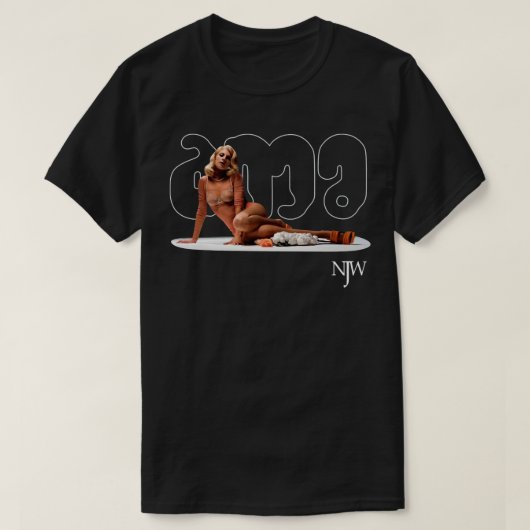 Mens Womens What's New from Najwa Nimri Ama Tシャツ (デザイン正面)