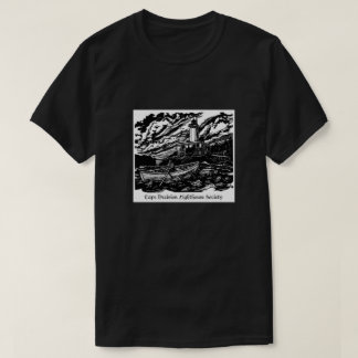 Mens WoodblockロゴTシャツ-黒 Tシャツ