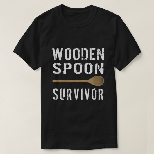 Mens Wooden Spoon Survivor T Shirt2894 Tシャツ (デザイン正面)