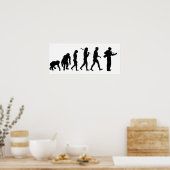 Mens Work Exterminator害虫駆除スプレーのギフト ポスター (キッチン)