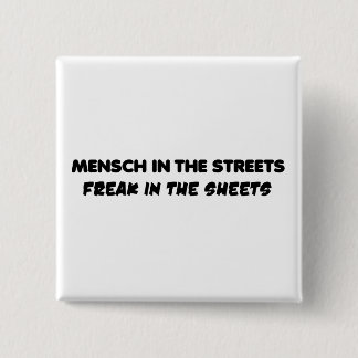 mensch 缶バッジ