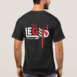 Menshirt – The Legend | オリジナルグラフィックTシャツ Tシャツ