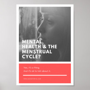 Menstrual健康の仕事場ポスター ポスター
