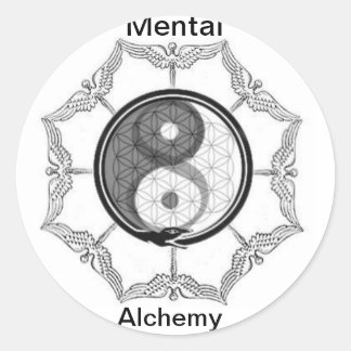 Mental Alchemyロゴシール ラウンドシール