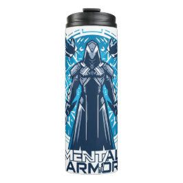 Mental Armor - Hoodie Warrior Figure タンブラー