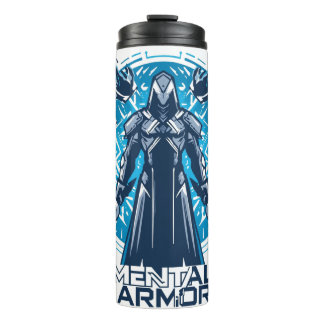 Mental Armor - Hoodie Warrior Figure タンブラー