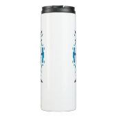 Mental Armor - Hoodie Warrior Figure タンブラー (裏面)