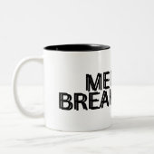 Mental Breakdown Minimalist  ツートーンマグカップ (左)