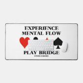 Mental Flow 遊 Bridge 4カードスーツを体験 デスクマット (キーボード&マウス)