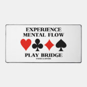 Mental Flow 遊 Bridge 4カードスーツを体験 デスクマット (正面)