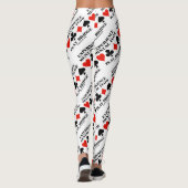 Mental Flow 遊 Bridge Card Suitsを体験 レギンス (裏面)