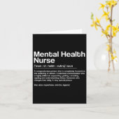 Mental Healthナース定義 カード (黄色い花)
