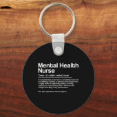 Mental Healthナース定義 キーホルダー (正面)