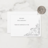 Mental Health認識度ノートカード ノートカード (正面/裏面インサイチュ)