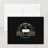 Mental Health A Cup Of Self-Love Care Awareness ポストカード (正面/裏面)