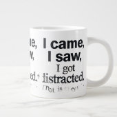 Mental Health Affirmation Self-Care Mug ジャンボコーヒーマグカップ (右)