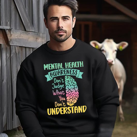 Mental Health Awareness スウェットシャツ