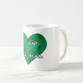 Mental Health Awareness - Be kind to your mind T-S コーヒーマグカップ (正面右)