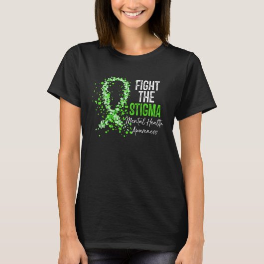 Mental Health Awareness Fight The Stigma For Kid M Tシャツ (正面)