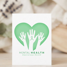 Mental Health Awareness Month ポストカード