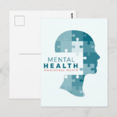 Mental Health Awareness Month ポストカード (正面/裏面)