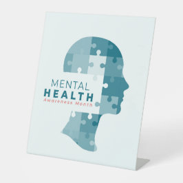 Mental Health Awareness Month 台座サイン