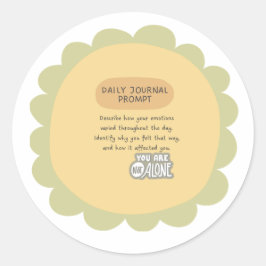 mental health awareness Sticker ラウンドシール