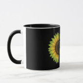 Mental Health Awareness Sunflower マグカップ (左)
