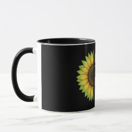 Mental Health Awareness Sunflower マグカップ